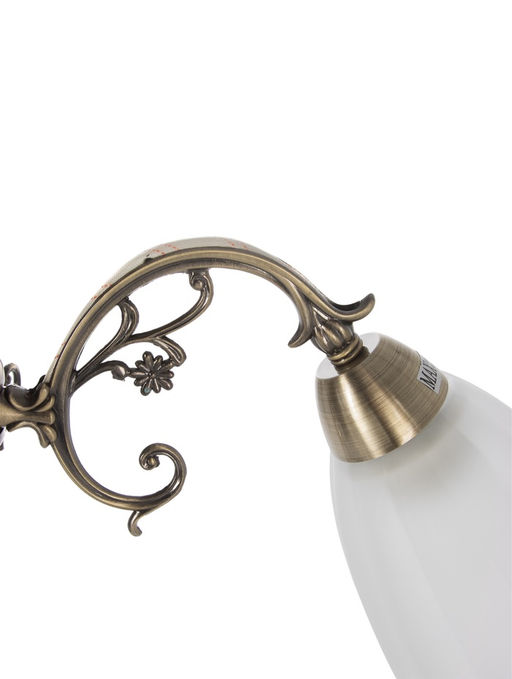 Бра ЭкономСвет 4671/1wAB, 1×40 Вт, E27, 30×10×18 см, бронзовое