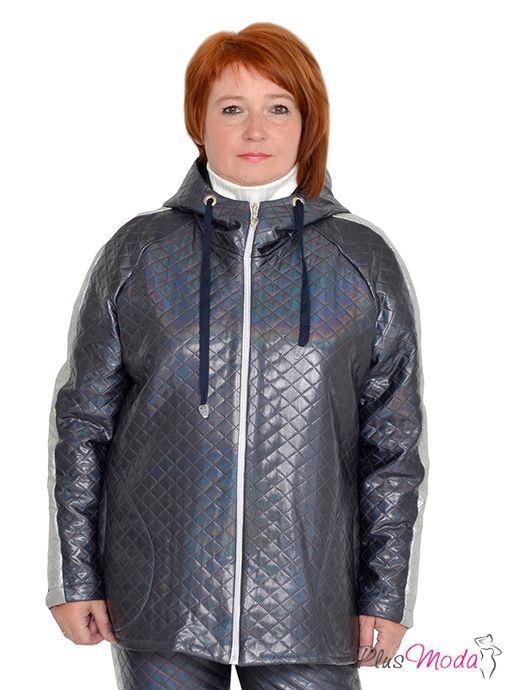 Толстовка-куртка Модель №1004 размеры 44-84 - Plusmoda фото 2