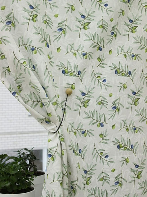 Рогожка Оливковая нежность, ш.1.5м, хлопок-100%, 160гр/м.кв - Купава фото 6