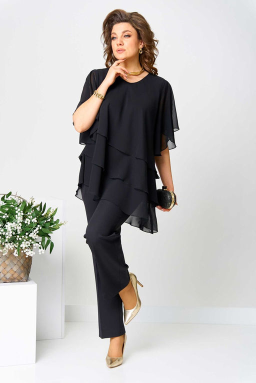 Костюм Асолия 1512 чёрный фото 7