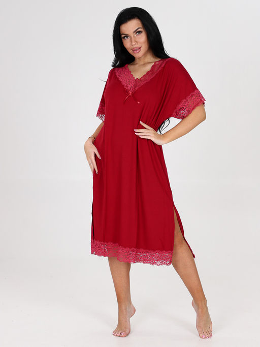 03 СОРОЧКА ЖЕНСКАЯ (Бордо) - А-дина фото 3