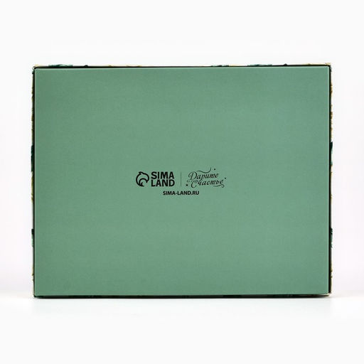 Цена за 5 шт. Коробка складная под 12 конфет «С любовью», 14.4×18.4×3.8 см