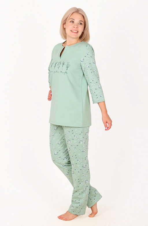 Пижама Алексис П-104Б (46-60) футер с начесом