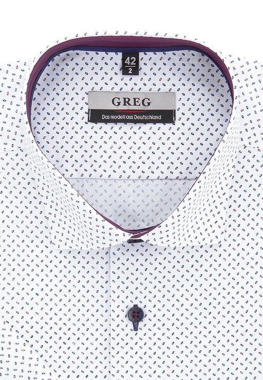 Сорочка мужская короткий рукав GREG 173/109/2107/ZS/1