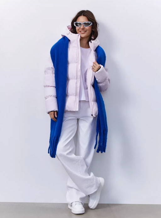 T3330-11 Пуховик стеганый