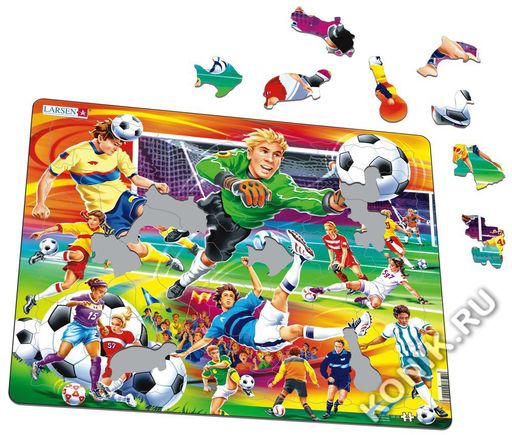Пазл Футбол, 65 эл. - Larsen фото 2