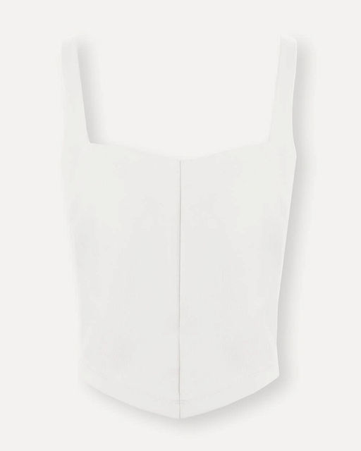 Приталенная блузка-топ корсетного кроя - Incity фото 5