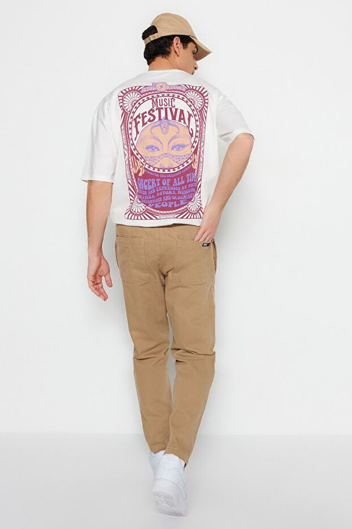 Camel Regular Fit Gabardin Pantolon TMNSS23PL00033