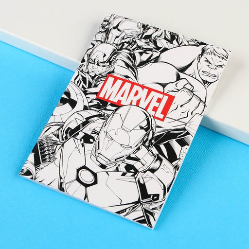 Блокнот А6 на скрепке, 32 листа, Marvel, Мстители  фото 3