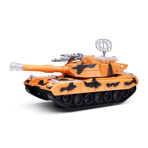 Танк "Боевая машина" свет, музыка, в коробке