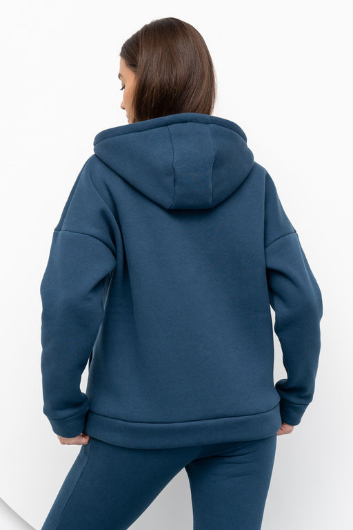 зипка толстовка Футер 3-х нитка начес - Solo mio фото 6