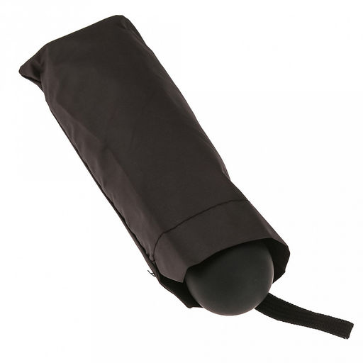 Зонт-мини механический Палитра UPF50+ ткань эпонж (полиэстер) + черное УФ-покрытие, 6 лучей, д/купола 90см, 5 сложений, 18см в сложенном виде, механизм против ветра, ручка с покрытием soft-touch, цвет черный, 218гр (Китай) - Домашняя Мода фото 8