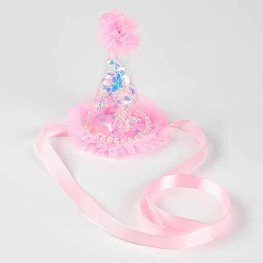 Цена за 6 шт. Колпак Праздник, цвет розовый