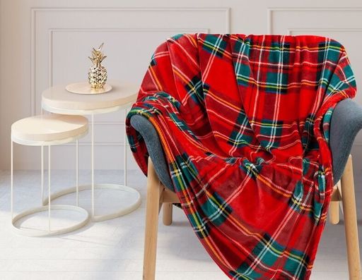 Покрывало-плед Шотландия фланель-микрофибра 200*220 см. - Лен поволжья фото 2