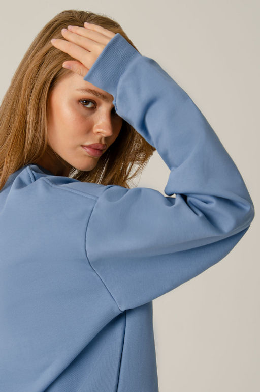 Арт. 2-540 Костюм женский с брюками 44-50 (4 шт) Цвет:Голубой - Калинка фото 30