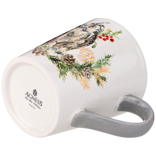 КРУЖКА AGNESS С НОВЫМ ГОДОМ! 400 МЛ  фото 3