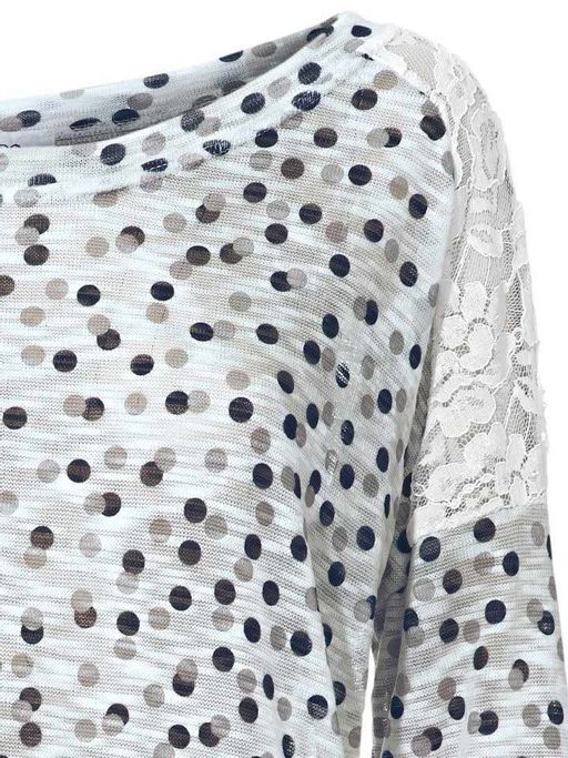 Пуловер, бело-пестрый - Heine фото 5