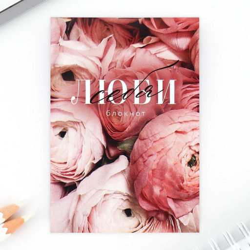 Подарочный набор: блокнот, ручка-фигурная и ластик Самая нежная