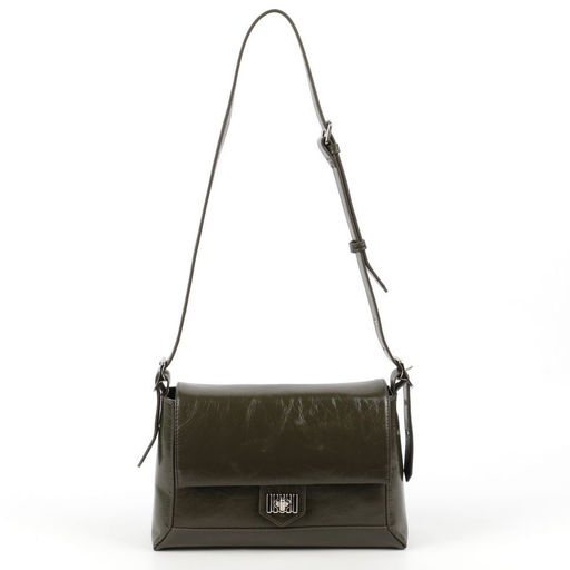 Женская кожаная сумка через плечо 0050-6 - Cidirro фото 3