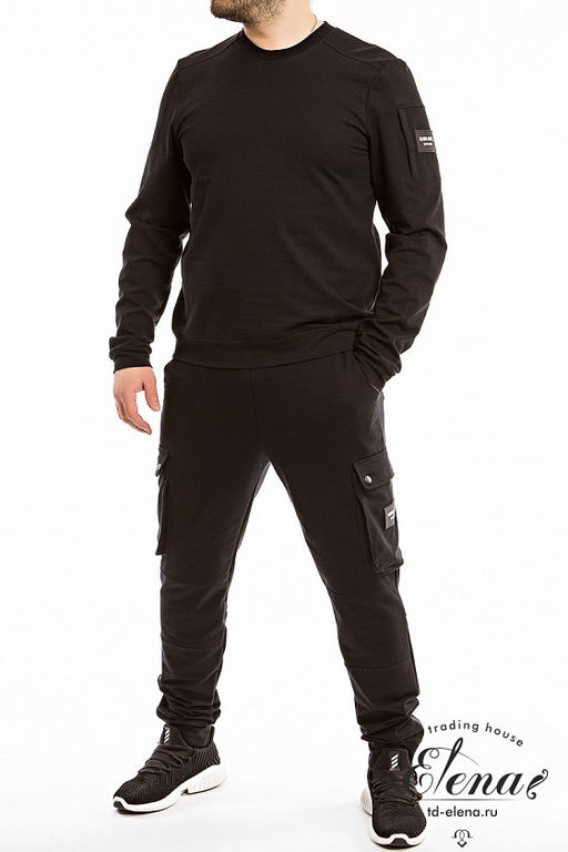 Толстовка М12003а Черный