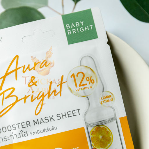 Маска-Бустер Для Лица Тканевая Гладкость и Сияние BABY BRIGHT 20 гр  фото 2