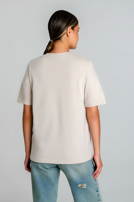 Арт. 31166 Футболка женская  44-52 (5 шт) Цвет:светло-бежевый