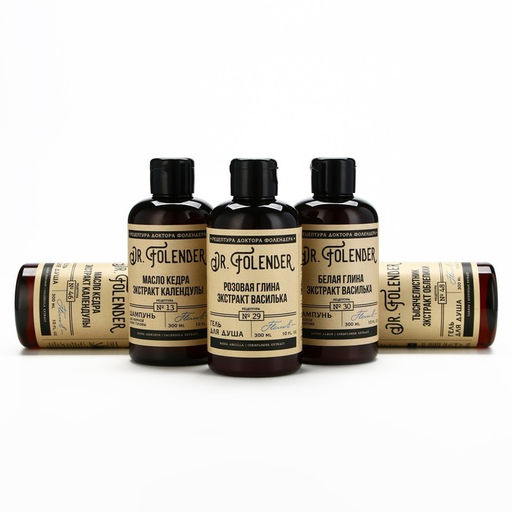 Гель для душа женский с экстрактом василька, 300 мл, DR.FOLENDER