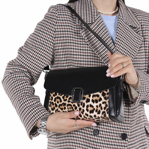 Сумка 6638VG yellow leopard Vitelli Grassi