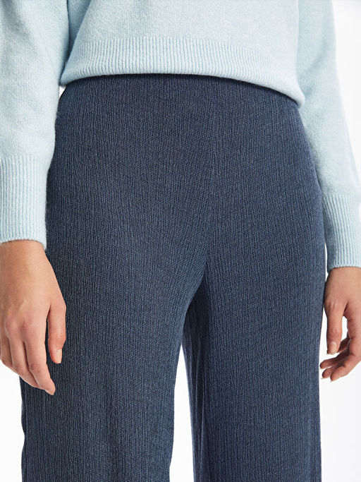 Dar Fit Dokulu Kad?n Pantolon