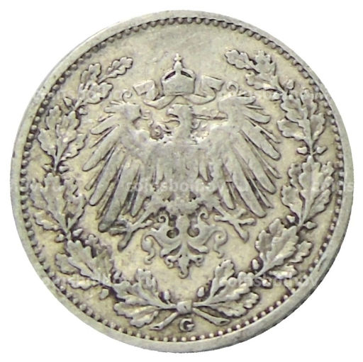 1/2 марки 1905 года G Германия