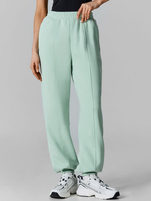 Брюки спортивные женские зеленые - Mark formelle фото 3