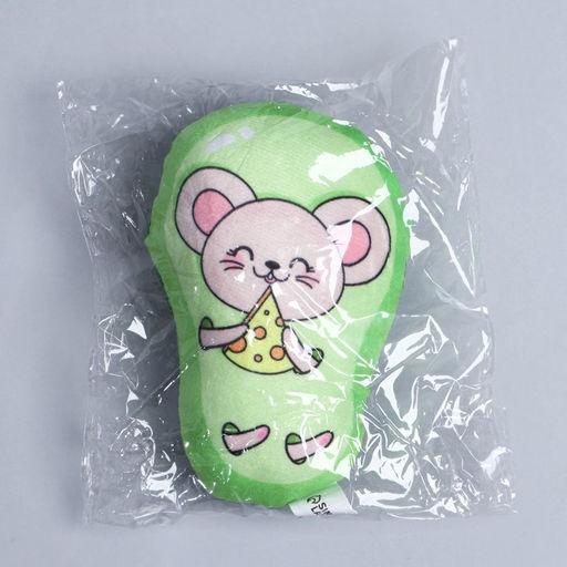 Игрушка для кошек с мятой Мышка, 12 х 9 см - Пушистое счастье фото 6