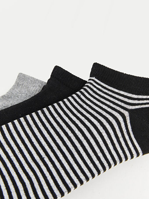 ?izgili Erkek Patik ?orap 3l? - Waikiki фото 3