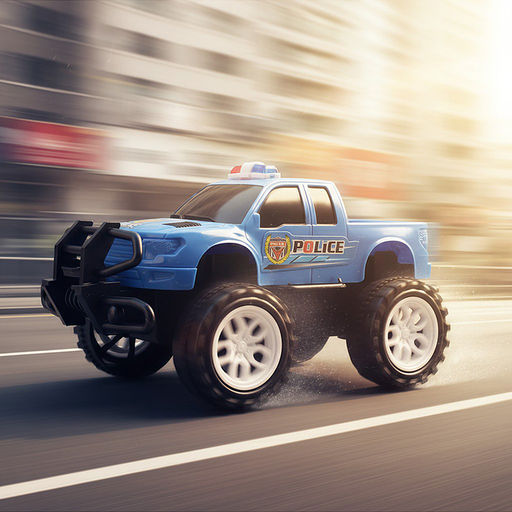 Машина "Полицейский вихрь" в пакете