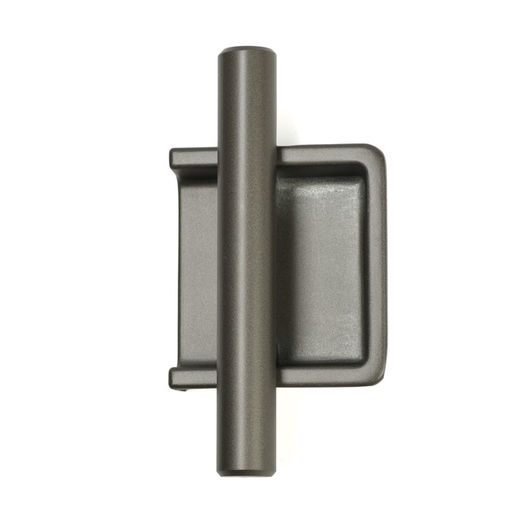 Ручка врезная, Hidden, мо 32 мм, тёмная, железо