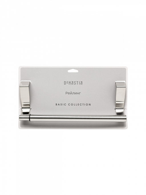 Рейлинг 23x8,7 черный нержавеющая сталь (430SS+201SS)