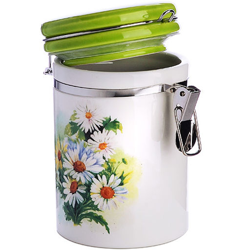 30755 Банка для сыпучих 600мл Ромашка LR (х24)