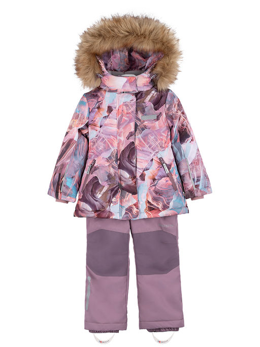 Костюм 7з1224 кофе/орхидея - Nikastyle фото 6