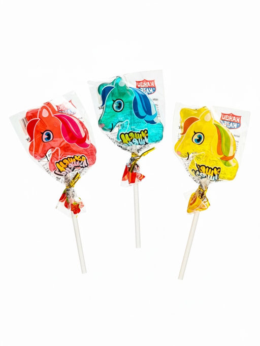 Цена за 30 шт. Ленец на палочке Няшка Коняшка, ассорти, 15 г