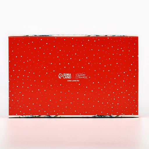 Цена за 5 шт. Коробка складная новогодняя «Снежный городок», 20×12×4 см