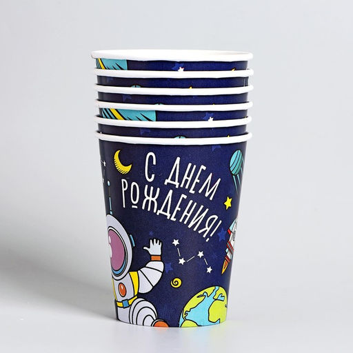 Набор бумажной посуды Космос - Страна карнавалия фото 9
