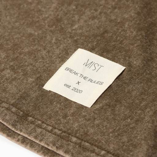 Футболка мужская MIST из вареного хлопка, зеленый, р-р XL