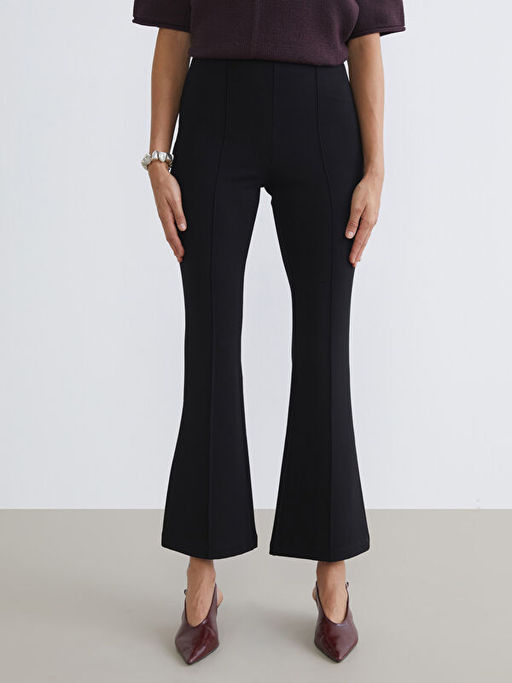 Ekstra Dar Fit ?spanyol Pa?a Kad?n Pantolon