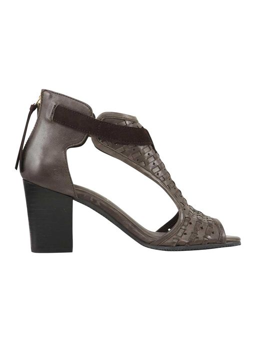 Кожаные сандали, коричневые - Heine фото 3