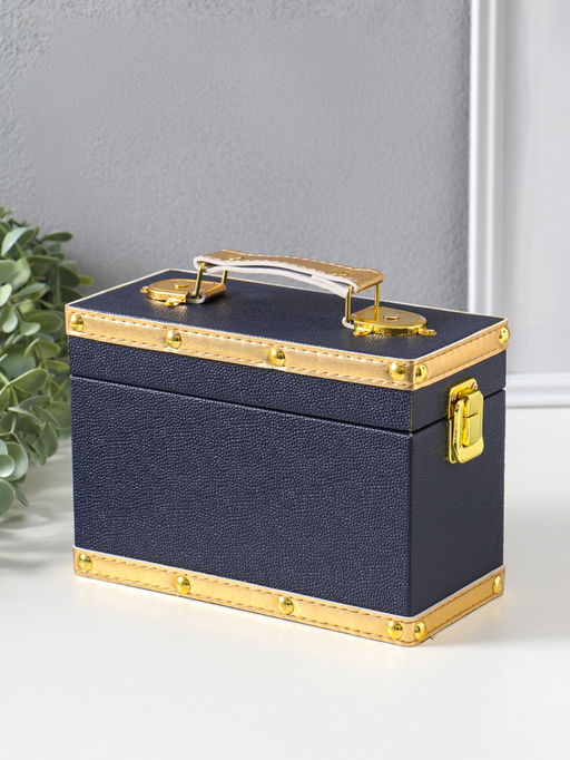 Шкатулка дерево "Синий туман" 20х9х14 см