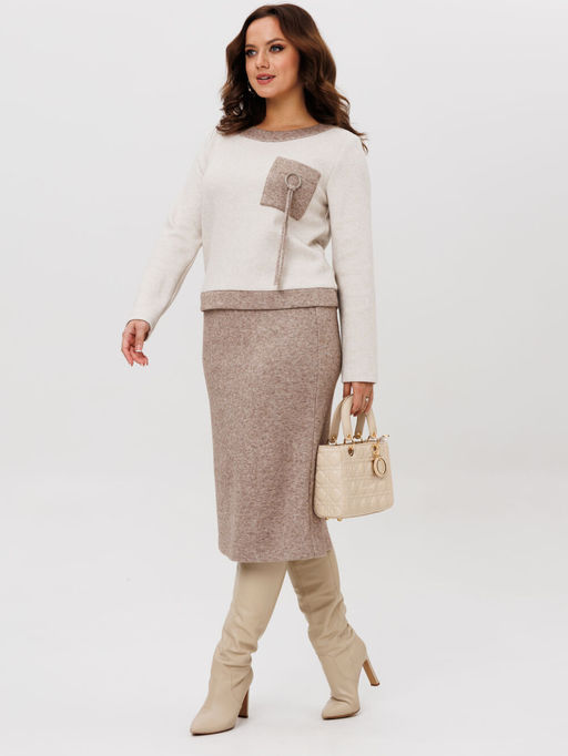 Костюм Galean Style 993 коричневый фото 3