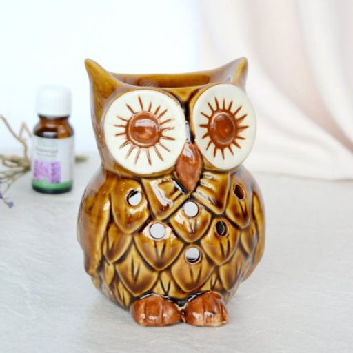 Аромалампа Сова 11 см / 32907 /уп 72/ (Коричневый) - ГалеонТрейд фото 4