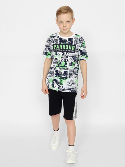 CRB wear/CSJG 63653-45 Футболка для девочки,лаванда/Ex.Cherubino  фото 8