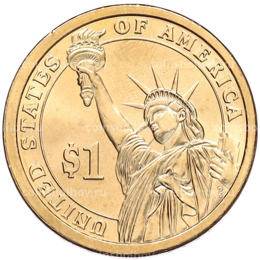 Монета 1 доллар 2012 года (Р) США 21-й президент США Честер Артур