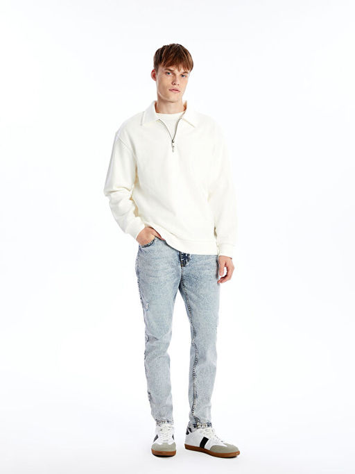 Slim Fit Erkek Jean Pantolon